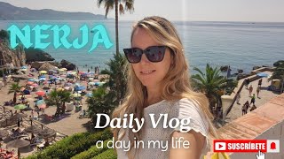 NERJA Pueblo costaSuscríbete vlog vlogs nerja vlogger malaga andalucia cubanosporelmundo [upl. by Noyad]