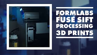 Formlabs Fuse 1 Post processing our first SLS print [upl. by Siddon]