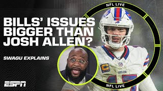 Swagu Bills’ loss to Eagles on more than JUST Josh Allen 😳  NFL Live [upl. by Cochrane]