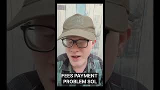 SOL fees Payment Problem is a long history 😢 dusol  du sol payment problem [upl. by Jammal]