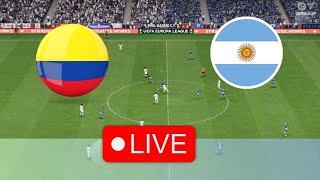 🔴 Argentin X Club colombia FR AO VIVO COM IMAGENS  Eliminatoires coupe du monde Amérique du Sud [upl. by Hoeg]