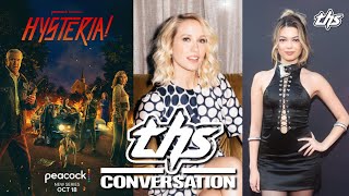 HYSTERIA Anna Camp and Nikki Hahn  THS Interview [upl. by Zelten]