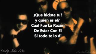 Que Hiciste Tu  Dubosky Ft Jowell amp Randy Original Con Letra HD [upl. by Reywas]