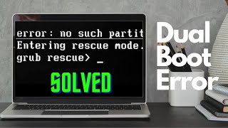 How to resolve GRUB error in windows using CMDdual boot error [upl. by Aetnahs]