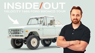 Classic Ford Bronco Restomod  1966 Vintage Ford Bronco Walkaround [upl. by Nessie]