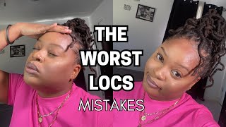 10 Biggest MISTAKES People Make with LOCS [upl. by Wenz584]