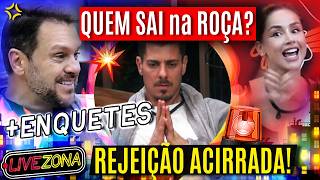 🔴ENQUETES ACIRRADAS🚨 BABI e ALBERT DISPUTAM REJEIÇÃO na ROÇA contra SACHA QUEM SAI  A FAZENDA 16 [upl. by Yve108]