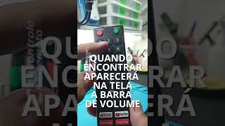 Como configurar o controle remoto universal LE 7738 usando a busca automática controleremoto tv [upl. by Lemrahs]