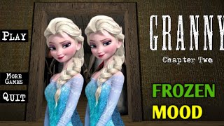 Granny 2 Frozen Mood Door Escape Full Gameplay [upl. by Netsyrk]