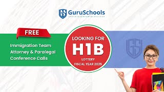 Immigration H1B Visa Filling  Guruschools [upl. by Aznola]