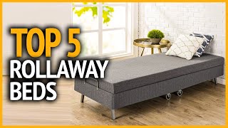 Best Rollaway Beds 2023  Top 5 Rollaway and Folding Beds On Amazon [upl. by Nevets]