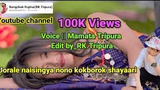 Jora nono naisingya kokborok shayaari status video rangchakruphai143  2024 [upl. by Eiliak]