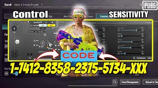 PUBG Mobile⚡ The Ultimate 34 Sensitivity Settings Guide [upl. by Llehcim]