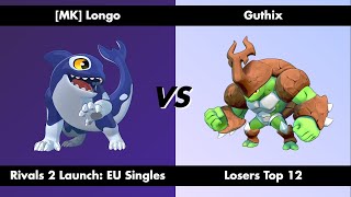 MK  Longo  Orcane  vs Guthix  Kragg    EU Losers Top 12 [upl. by Chlo199]