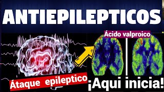 ANTIEPILÉPTICOS  ácido valproico convulsiones  TRATAMIENTO [upl. by Angelis]