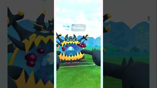 Guzzlord 💥 Shiny ✨ Registeel ⚓ Guzzlord 💥 pokemongo shorts pvp battle [upl. by Sucramd641]