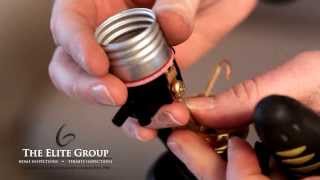 How To Rewire A Lamp  The Elite Group Property Inspections [upl. by Cary]