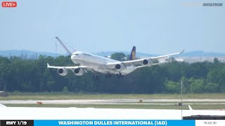 EVENING RUSH LIVE 🔴 IAD WASHINGTON DULLES  6162024 [upl. by Reis]