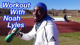 Noah Lyles And Tori Bowie Crush Sprints  Workout Wednesday [upl. by Thibaut628]