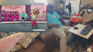 INVADER ZIM Pilot EpisodeJamSnugg Reaction DailyMotion [upl. by Annaehs]