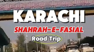 Karachi Meri Jann ❣️ ShahraheFaisal Road Trip  ASMR iamfawad [upl. by Greenburg357]