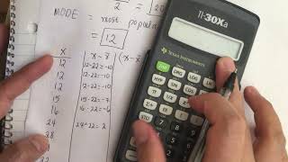 How to find the mean median mode standard deviation and variance [upl. by Volney431]