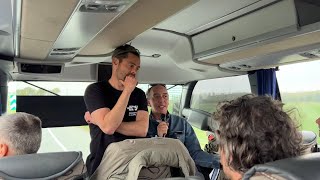 Band of Brothers Actors share stories from the set amp their time with Easy Company veterans [upl. by Nyrret]