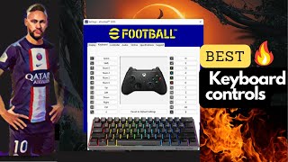 Best keyboard settings for dribbling  Keyboard Controls  eFootball 2023  PC [upl. by Temple]