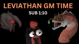 LEVIATHAN SPEED RUNNER Grandmaster Combat Achievement [upl. by Teiv]