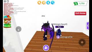 She asked to play pick a door Adoptme roblox games [upl. by Ecirtel]