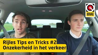 Onzekerheid in het verkeer  Rijles Tips en Tricks  BOVAG [upl. by Ycnan]