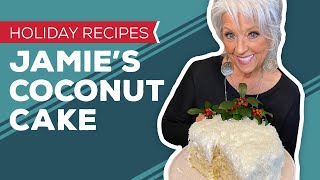 Holiday Recipes Jamies Coconut Cake Recipe [upl. by Learsi]