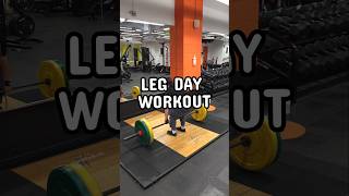 Leg Day gym bodybuilding legday personaltrainer gymworkout athlete fitness [upl. by Walli100]