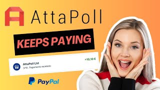 AttaPoll PayPal Withdrawal Proof 2024 How I Cashed Out Quickly [upl. by Hussar]