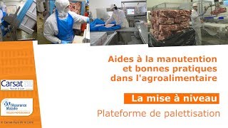 La mise à niveau  Plateforme de palettisation [upl. by Ekud]