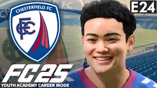 INJURED PLAYERS MAKE INCREDIBLE COMEBACK  FC 25 YOUTH ACADEMY CAREER MODE EP24  CHESTERFIELD [upl. by Ackler151]