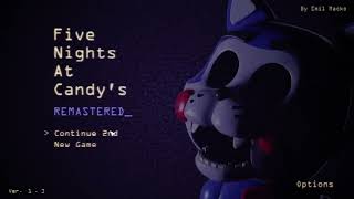 Five Nights At Candys Remastered Juego Completo Noches 1  6 SIN COMENTARIOS [upl. by Gerik]