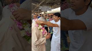 A Blessed Arrival🙏✨ HG Kaivalya prabhu at ISKCON Bhopal Gauraradhavallbha deityinstallation [upl. by Hunfredo130]