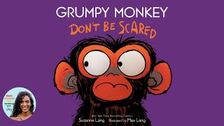 Grumpy Monkey Dont be Scared Halloween Read Aloud A Bedtime Story for Kids [upl. by Amirak926]