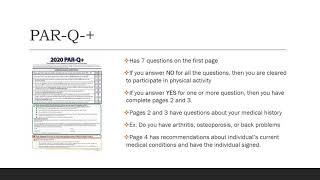 ACSM Pre Participation Screening Algorithm [upl. by Ellingston]