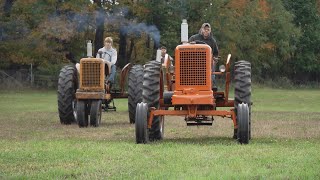 Rare Today Not Just One But THREE Classic Sheppard Diesel Farm Tractors In Pennsylvania [upl. by Akinhoj695]