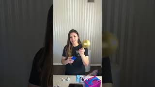 How to create Champagne Gold Balloon custom color Double Stuffed [upl. by Seward]