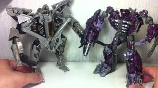 Transformers DOTM Voyager Shockwave [upl. by Akinwahs981]