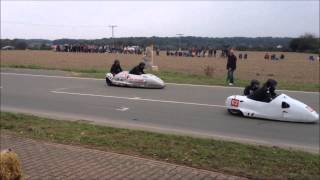 Side Car Racing Frohburg Rennen 2013 SOLTOMotorsport [upl. by Nonnac77]