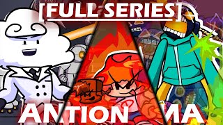 FULL SERIES Whitty vs Boyfriend Fire Fight Friday Night Funkin Animation [upl. by Tebazile421]