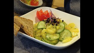 Kartoffelsalat vegan  Kartoffelsalatrezept  bester Kartoffelsalat [upl. by Roos220]