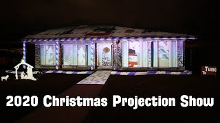 Full Christmas Projection Show  2020 Update Part 2 of 2 [upl. by Anahpets]