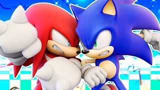 SONIC Y KNUCKLES ESTÁN ENFADADOS  SONIC ADVANCE 3 COOPERATIVO 2 ft Serch  Sergindsegasonic [upl. by Hseyaj]