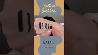 VICTORIA BECKHAM KAJAL EYELINER SWATCHES [upl. by Eemla]