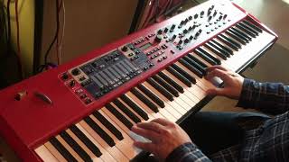 Nord Stage classic noodling [upl. by Eiknarf]